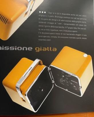 Brochure Brionvega TS 522 Cubo anno 2007