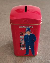 Cabina telefonica inglese (salvadanaio, portatè..)