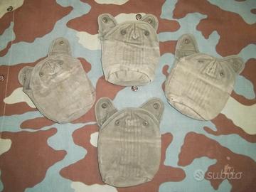 Lotto 4 Us Army M-56 Cover Canteen Vietnam Era