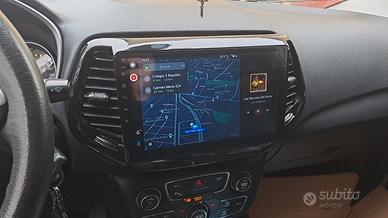 Navigatore CarPlay Android Jeep Compass Wrangler 