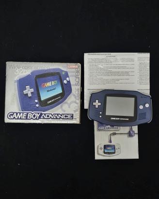 Gameboy Advance Viola COMPLETO Originale Nintendo