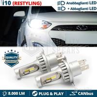 Lampadine LED H4 Per HYUNDAI i10 Restyling 6500K