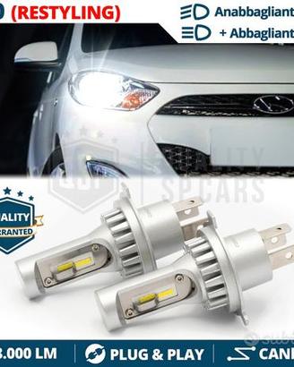 Lampadine LED H4 Per HYUNDAI i10 Restyling 6500K