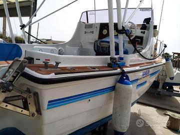 Barca Vintage, pesca e turismo