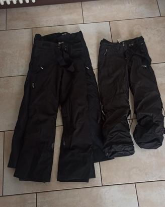 Pantaloni sci bambino 10/14 anni