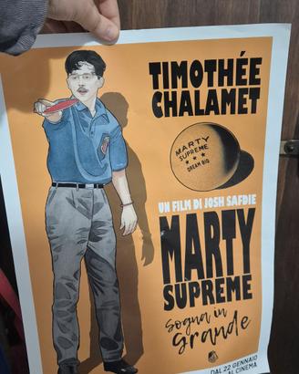 Locandina "Marty Supreme"
