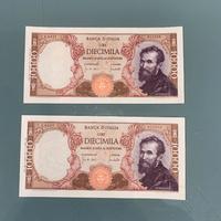 Banconote da 10.000 Lire Michelangelo F.D.S