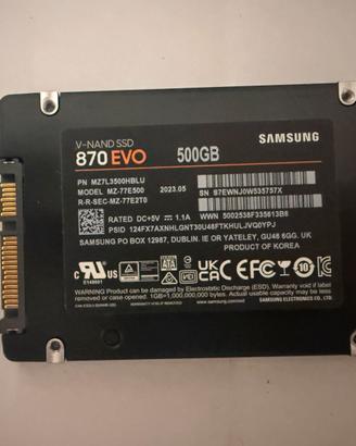 Ssd 500gb Samsung