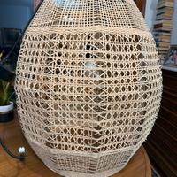 Lampadario a sospensione  rattan