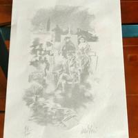 LITOGRAFIA su carta PIETRO BARBIERI 1993