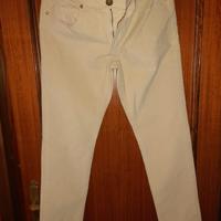 Pantalone velluto 5t 1000 righe PANNA
