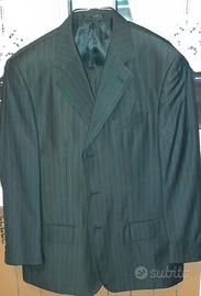 abito grigio gessato estivo