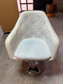 Lettino estetica con sedia regolabile