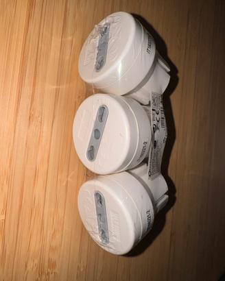 Adattatori Schuko Electraline 3 Pezzi, nuovi