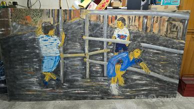 quadro ad olio d'autore Gaetano Catania