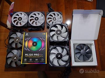 Serie di ventole CORSAIR e una NOCTUA