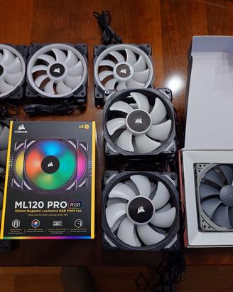 Serie di ventole CORSAIR e una NOCTUA