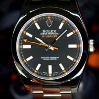 Rolex Milgauss nero, 40 mm, 116400, full set, 2013