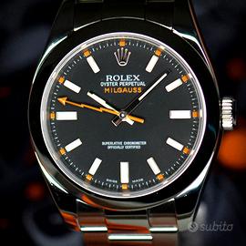 Rolex Milgauss nero, 40 mm, 116400, full set, 2013