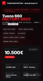 Aprilia Tuono 660 Factory 2023 FULL OPTIONAL