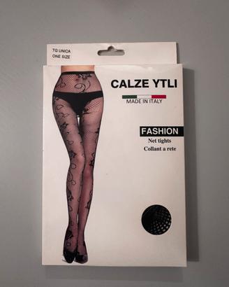 Collant a rete fashion Calze YTLI – Made in Italy