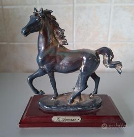 Scultura cavallo G. Armani