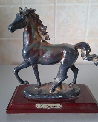 Scultura cavallo G. Armani