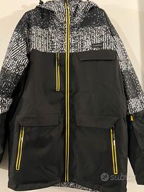 Wedze giacca sci uomo nera/gialla - Snowboard 500