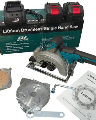 Sega circolare a batteria motore Brushless 