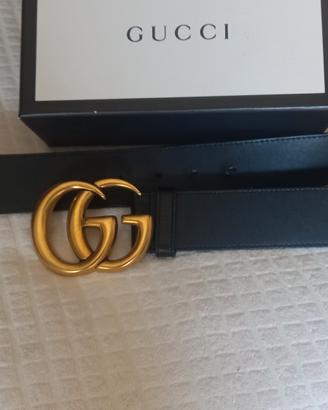 Cintura in pelle 36mm Gucci originale 