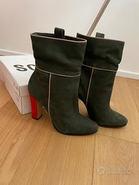 Stivale Schutz Verde arancione e oro numero 39