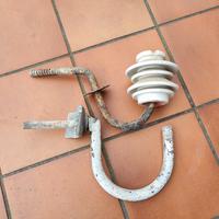 Isolatori elettrici Vintage 