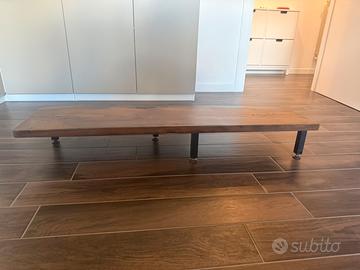 Tavolinetto basso in legno massello