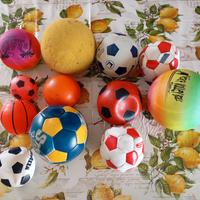 12 palloni varie misure 