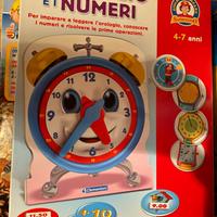 L'orologio e i numeri Clementoni