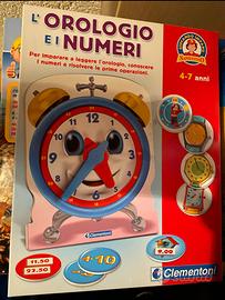 L'orologio e i numeri Clementoni