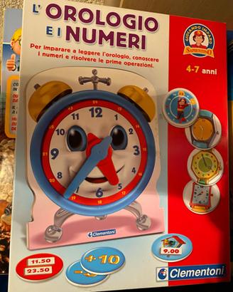 L'orologio e i numeri Clementoni