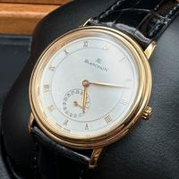 Blancpain Villeret Oro 18kt • Data a Lancetta