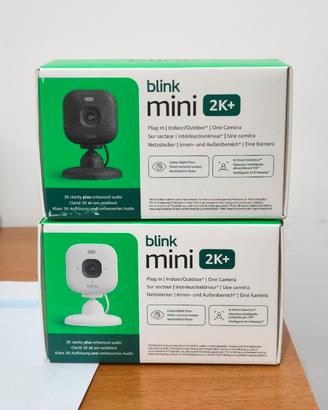 Videocamere BLINK MINI 2K+ SIGILLATE! 