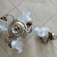 lampadario e applique stile classico