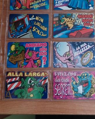 serie  cards supermostri  35 pezzi
