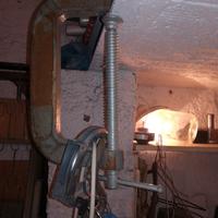 Morsa grande professionale in ghisa