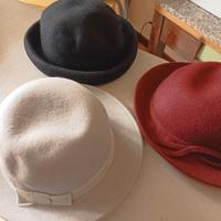 Tre deliziosi cappellini