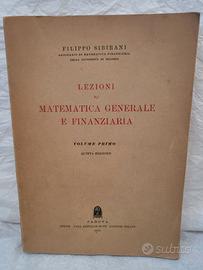 Lezioni di Matematica Generale e Finanziaria