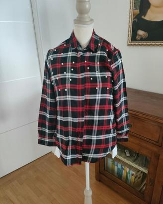 Camicia a quadri donna size S Zara