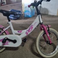 bici bimba misura 16.   5/7 abnni