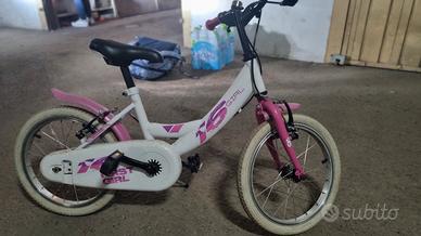 bici bimba misura 16.   5/7 abnni