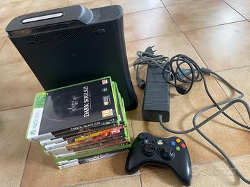 X box 360 + controller +giochi