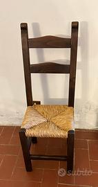 Sedie rustiche