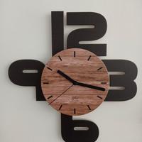 orologio namber in legno 